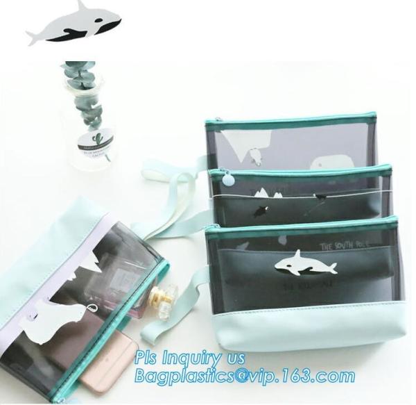 Buy cheap Clothes Packaging Suited Frosted PVC/EVA Vinyl Slider Top Zipper Bag For Swimwear, vinyl toiletry zipper bag pvc slider from wholesalers