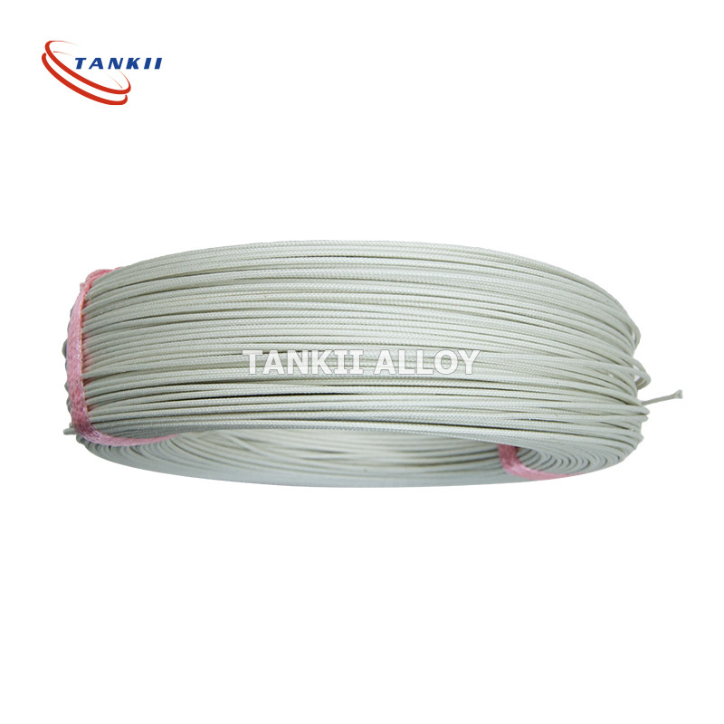 0.3mm Silicone Fiberglass Insulated Single / Stranded 450℃ High Temperature Heating Cable