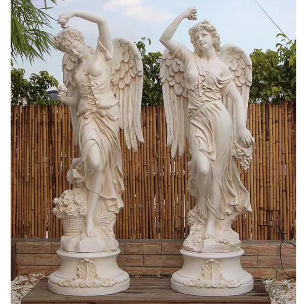 Buy cheap Outdoor Garden Decoration Lady Marble Stone Sculpture Life Size from wholesalers