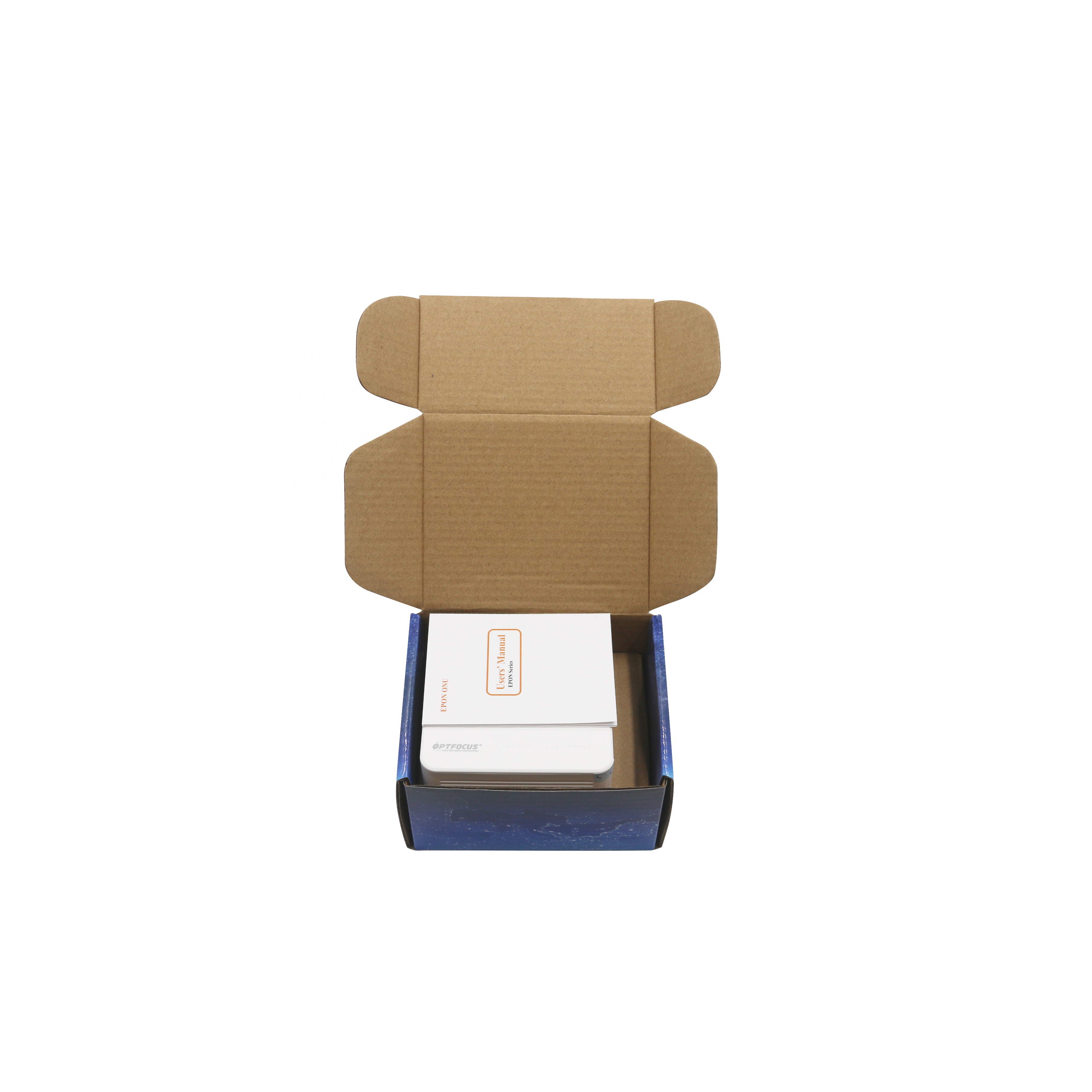 EPON ONU 1GE Single Port Fiber Optical Network Unit10/100/1000M Fiber Router Modem Compatible HUAWE VSOL ZTE