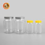 Wide Mouth Empty Plastic Jam Bottle Food Grade PET Cookie Jar