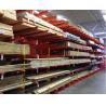 Buy cheap Muliti Lever Metal Cantilever Storage Rack For Lumber / Plywood / PVC Storing from wholesalers