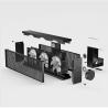 Buy cheap 1035g Three 8025 Fans Laptop Cooler Stand , 1800RPM Adjustable Laptop Cooling Stand from wholesalers