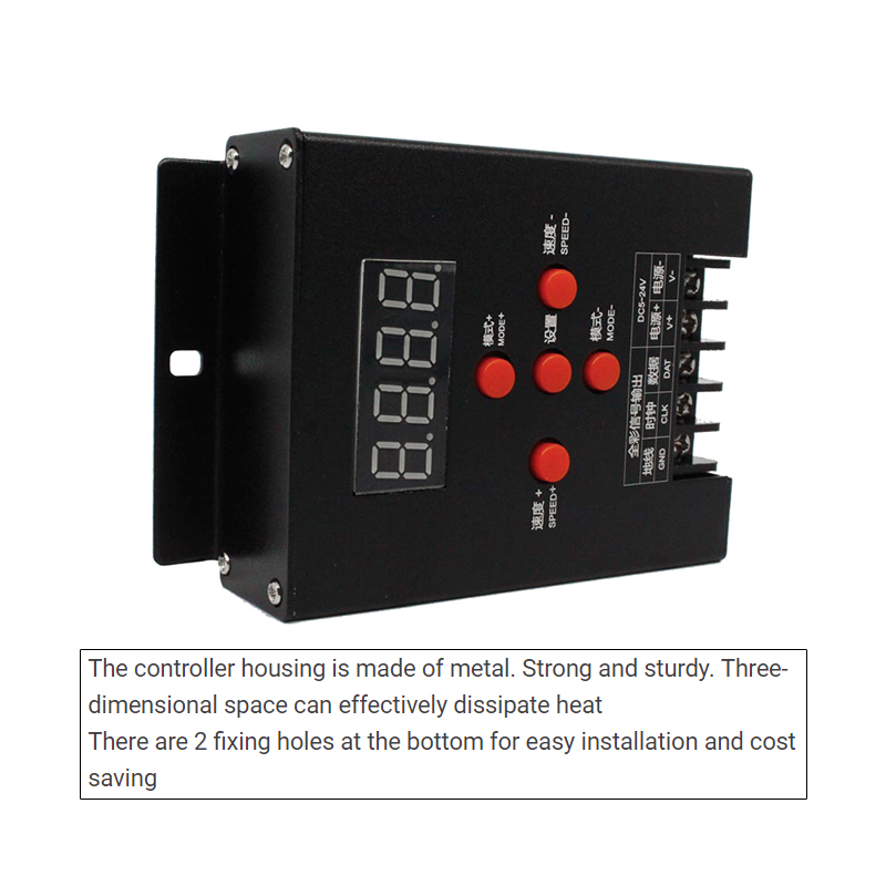 Multi Chip LED Pixel Controller , RGB Magic Lighting Remote Controller