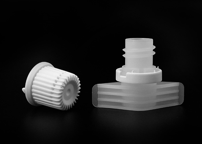 Anti Theft Pouch Bottle 9.6mm Plastic Spout Caps