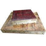 10mm Laminated Bamboo Board Film Faced Plywood For Form Work