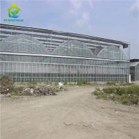 Buy cheap Heavy Duty Glass Hydroponic Nursery Greenhouse For Vegetables product