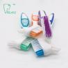 Buy cheap Nylon Bristle Oral Care Denture Tooth Brush Two Head from wholesalers