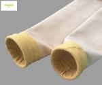 High Temperature Fibreglass Filter Bags 850gsm For Cement Plant