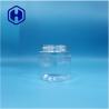 Buy cheap Clear Square PET Plastic Food Grade Sugar Candy Cookies Jar Featuring Screw Lid from wholesalers