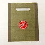 Buy cheap Foldable Die Cut Plastic Handle Bags Regenerative LDPE / HDPE Printed from wholesalers