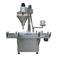Buy cheap H15 - 150mm Rotary Powder Filling Machine 60HZ Frequency 20 - 50 Bottles / Min product