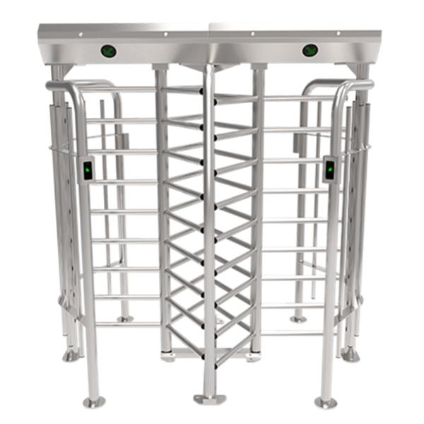 Buy cheap ZKTECO FHT2300D Stainless steel single passage automatic full height turnstile face recognition door lock from wholesalers