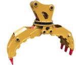 Excavator High Quality Attachment Q355 360Rotating Hydraulic Wood Grapple