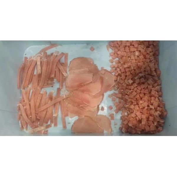 Automatic Fresh Beef Jerky Slicer Flake Pork Meat Cutting Slicing Chicken Breast Slice Making Machine