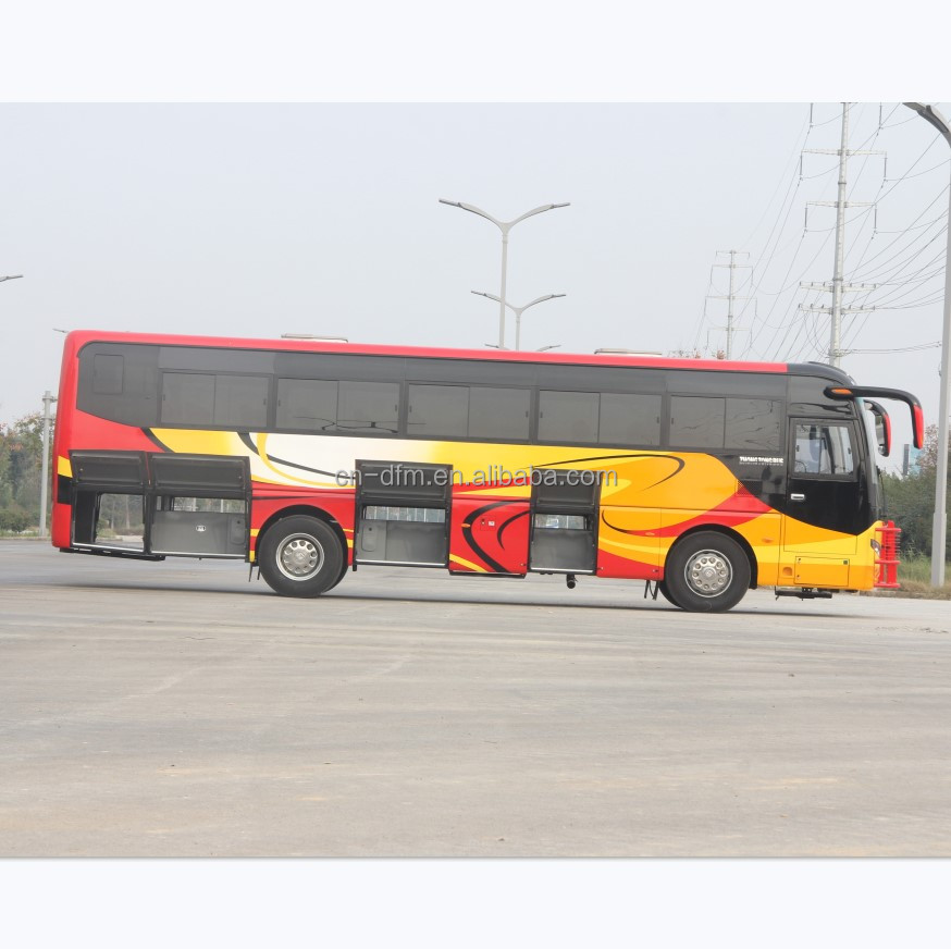 Refurbished 12M 45 Passengers Seats 45-60 Seater Diesel Used Coach Buses and Affordable