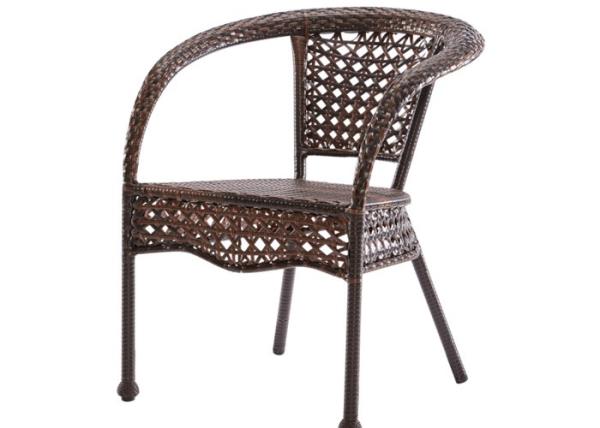 Buy cheap Metal Wicker Rattan Stackable Chairs For Patio Outdoor Dining from wholesalers