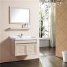 Buy cheap Wooden Grain Bathroom Sinks And Vanities Fire Proof Anti Corrode With 780mm Shelf from wholesalers