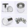 Buy cheap 150ml Empty Round Metal Paint Tin Cans With Lid for Paint and Candles Packaging from wholesalers