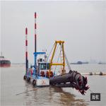 8 Inch CSD200 River Hydraulic Gold Cutter Suction Dredger With Sand Dredge Pump