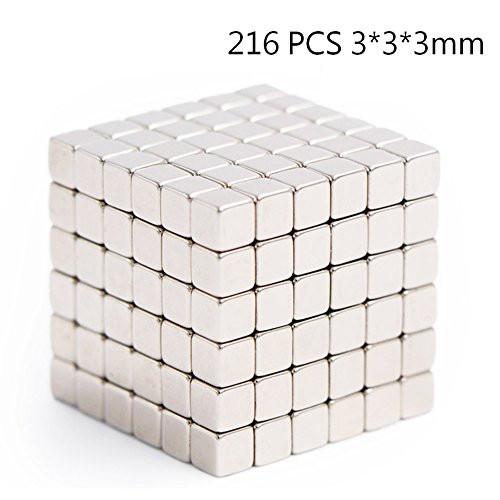Buy cheap Kellin Neodymium 216 pcs Magnetic Cube Magic Cubes Building Blocks Educational Toys Stress Relief Toy Games 3mm 4mm 5mm from wholesalers