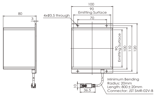 24Volt Collimated Backlight