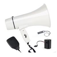 Buy cheap 0.035KW 0.8KM Handheld Megaphone Bullhorn High Power Megaphones product