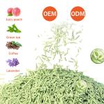 Customizable Lightweight Cat Litter Green Tea Clean Paw Cat Litter
