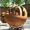 Buy cheap Wood Burning Outdoor Corten Steel Fire Pit portable steel bowl fire pit from wholesalers
