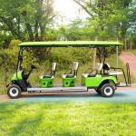 27mph-35mph Community 8 Passenger Golf Cart With 10Inch 12Inch 14Inch Tires