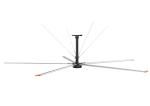 Maintenance Free HVLS Commercial Garage Ceiling Fans For Logistics Centers /