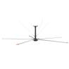 Buy cheap 55rpm High Air Volume HVLS Cooling Fan Ceiling Mounted For Animal Husbandry from wholesalers
