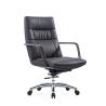 Buy cheap Modern Black Leather Office Chair Boss Swivel Computer Office Leather Furniture Chair from wholesalers