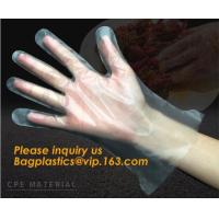 Buy cheap Disposable Plastic Polythene PE Gloves Cleaning Prepare Food,STERILE TWO FINGER product