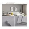 Buy cheap Hotel White Plain Removable Peel and Stick Wallpaper Self-Adhesive 3D Decorative Panel Film Perfect for Hotel Decoration from wholesalers