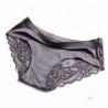 Buy cheap Ladies Sexy Satin Ice Silk Sexy Briefs Seamless Lace Panties 5%off Women′ S Panties Underwear from wholesalers