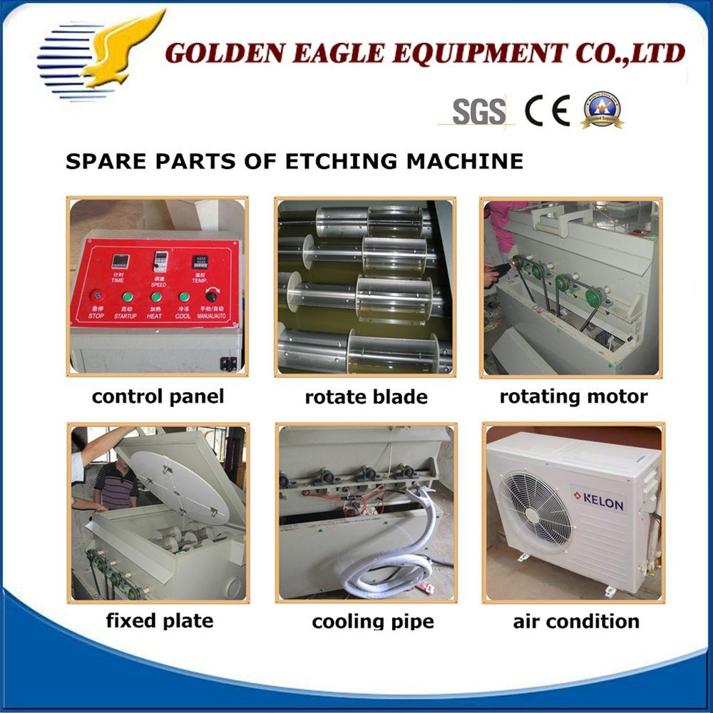 China Good Quality Corrosion Rate Photo Chemical Acid Etching Plate Machine