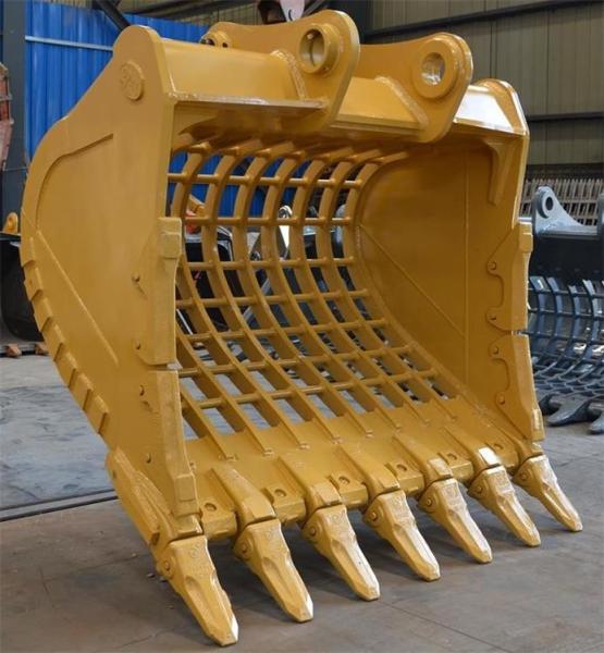 Buy cheap Heavy Duty 8.7m3 Hyundai Excavator Skeleton Bucket from wholesalers