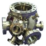 Polished TUV ISO Cavity Welding Ultra High Vacuum Chamber