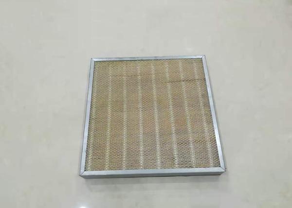 Buy cheap Chemical Fiber Filter Paper Folding G2 Pleated Panel Filters from wholesalers