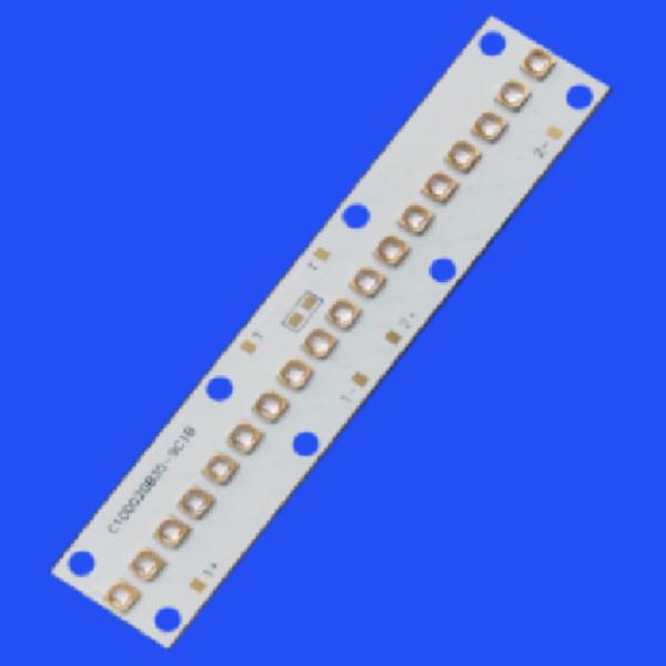 Buy cheap 100*20mm 10020 385nm 395nm 405nm 30-50W 30deg 60deg UV Lighting Module For Fluorescence Detection from wholesalers