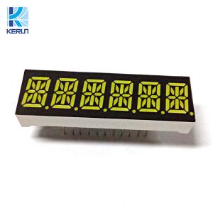 Wholesale White Color 14 Segment LED Display 6 Digit 0.4 Inch Alphanumeric Displays from china suppliers