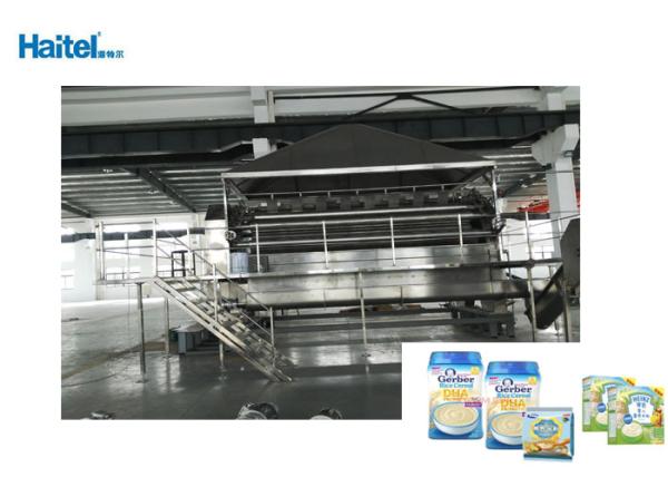 Buy cheap Food Drying 250kg/H 0.8MPa Baby Food Processing Equipment from wholesalers