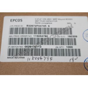 Radial General Purpose Capacitor , Metallized PP Film Capacitor