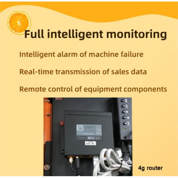 Fresh Orange Juice Vending Machine 100% Natural Squeezed Juice on Demand