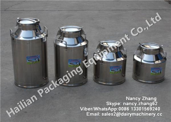 Buy cheap Stainless Milk Bucket Stainless Steel Milking Bucket Heat Preservation Transport Barrels from wholesalers
