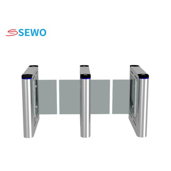 Buy cheap Intelligent Pedestrian Turnstile Swing Gate Entrance Gate Security Systems from wholesalers