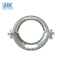 Buy cheap OEM / ODM Stamping Part Tube Clamp Clip Cold Rolled Steel For Water Pipe product