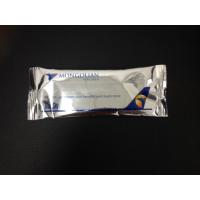 Buy cheap single pack airlines wet wipes product