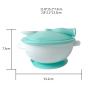 Buy cheap BPA Free Silicone Baby Bowl With Spoon Customized Kids Dining from wholesalers